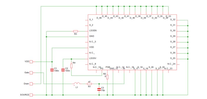 Schematic - ROHM Semiconductor BM3G115MUV-EVK-003 Evaluation Board